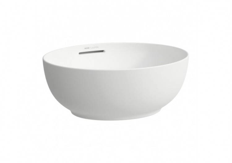 Vasque à poser Alessi Blanc mat 450 x 400 x 170 mm - H8189767571091 - Laufen