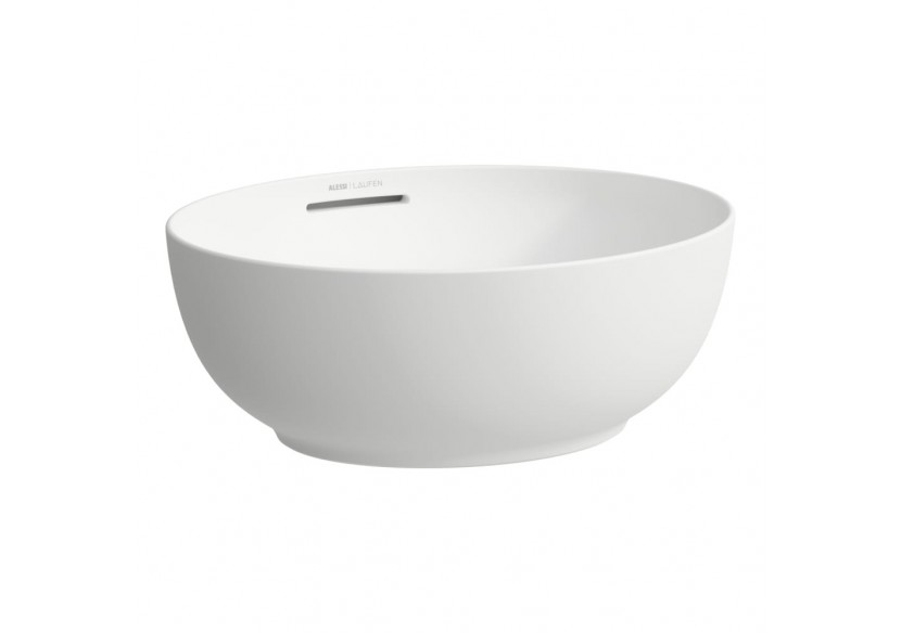 Vasque à poser Alessi Blanc mat 450 x 400 x 170 mm - H8189767571091 - Laufen