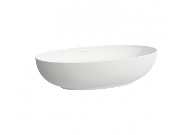Vasque à poser Alessi Blanc mat 700 x 380 x 170 mm - H8189777571121 - Laufen