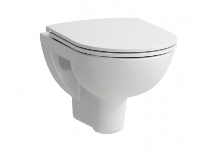 Cuvette suspendue compacte sans bride Laufen pro Blanc LCC Active 490 x 360 x 350 mm - H821952A000001 - Laufen