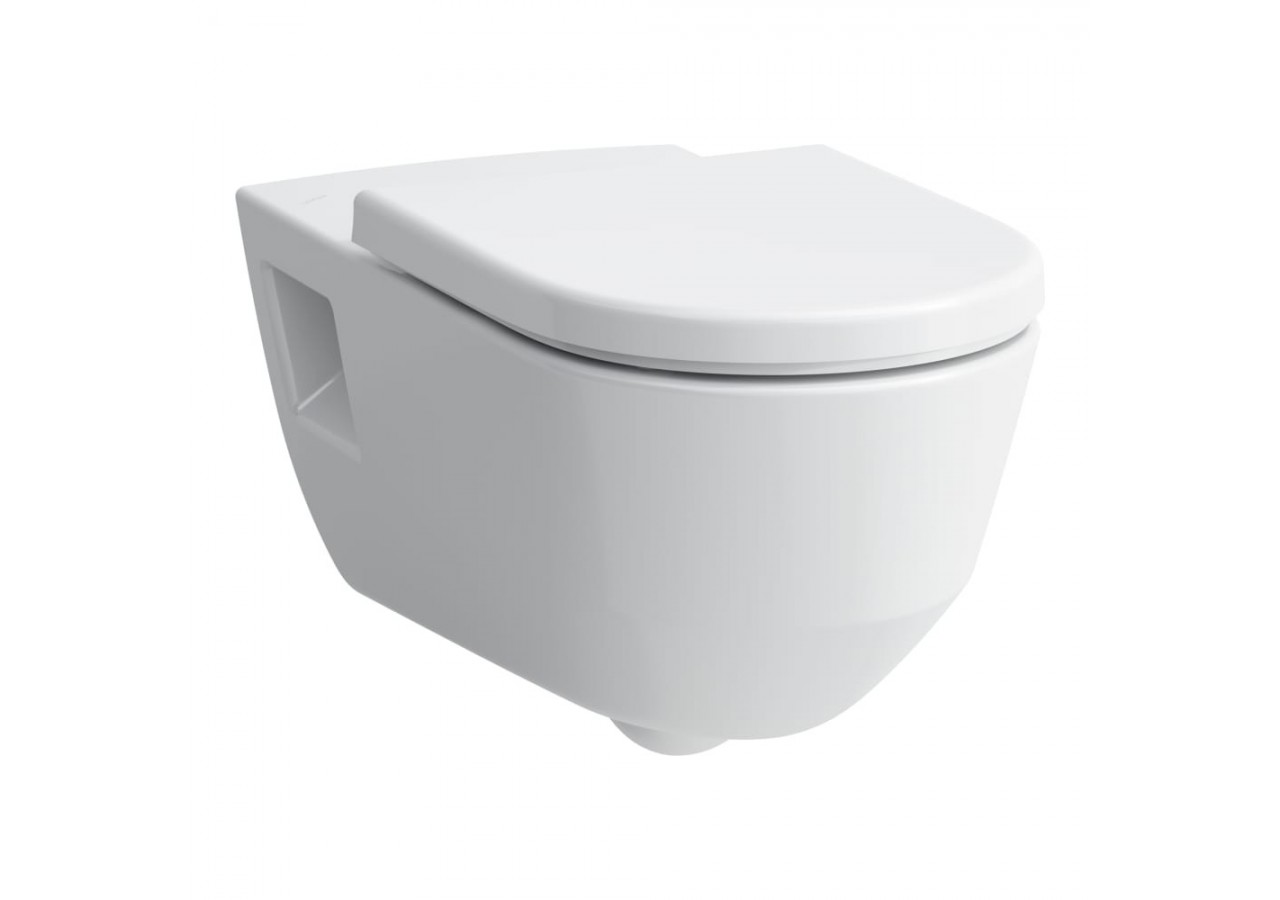 Cuvette suspendue PMR sans bride Liberty Blanc LCC Active 700 x 360 x 335 mm - H821960A000001 - Laufen