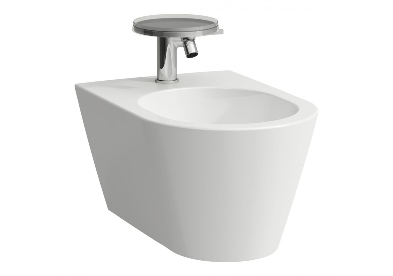 Bidet suspendu Kartell Blanc LCC Active 545 x 370 x 290 mm - H830331A003021 - Laufen