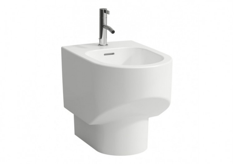 Bidet au sol Sonar Blanc mat 540 x 370 x 430 mm - H8323417573021 - Laufen