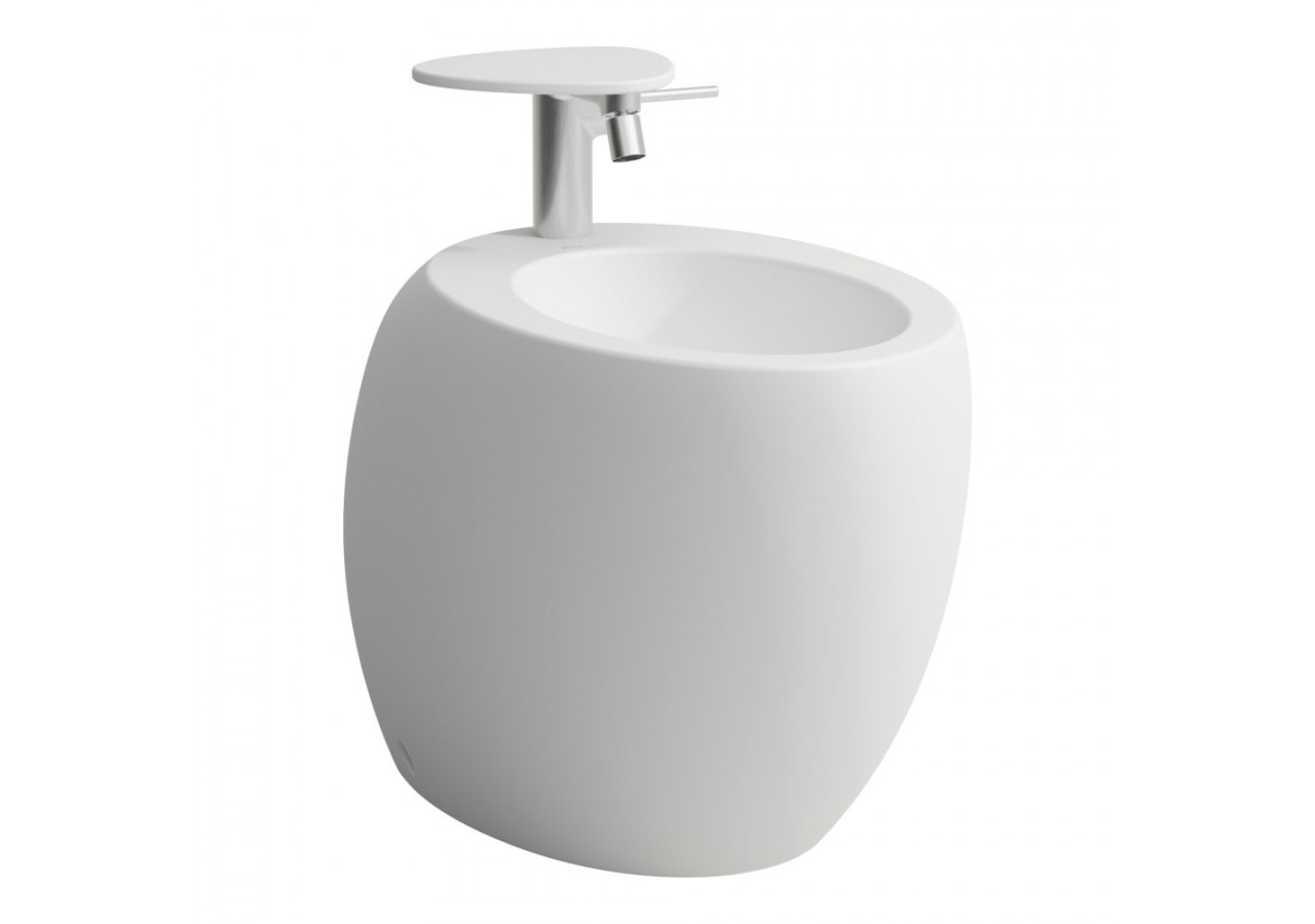 Bidet au sol Alessi Blanc mat 585 x 390 x 415 mm - H8329717573041 - Laufen