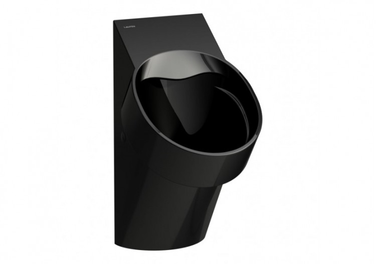 Urinoir Val Noir brillant 305 x 365 x 560 mm - H8402860200001 - Laufen