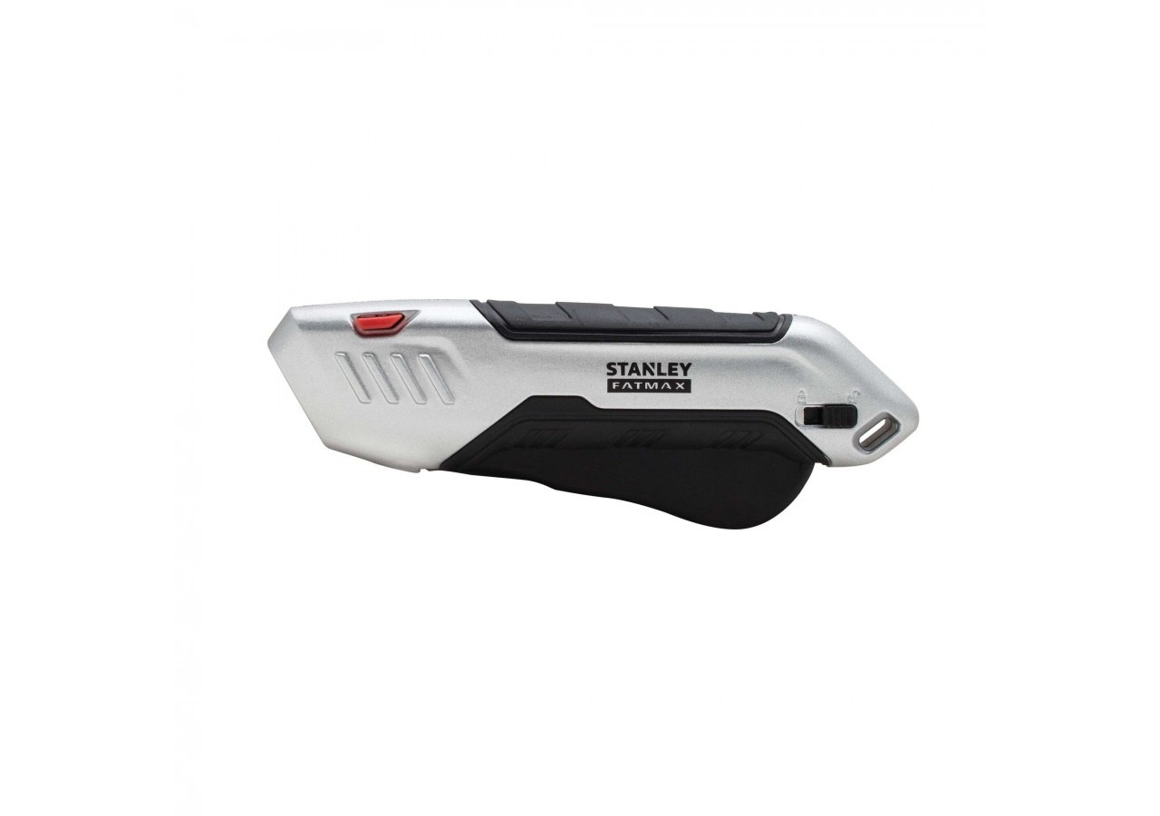 COUTEAU DE SÉCURITÉ MÉTAL À GÂCHETTE ET LAME AUTO- RÉTRACTABLE FATMAX - FMHT10370-0 - Stanley