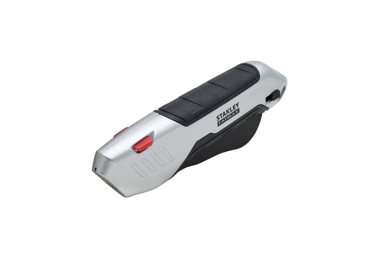 COUTEAU DE SÉCURITÉ MÉTAL À GÂCHETTE ET LAME AUTO- RÉTRACTABLE FATMAX - FMHT10370-0 - Stanley