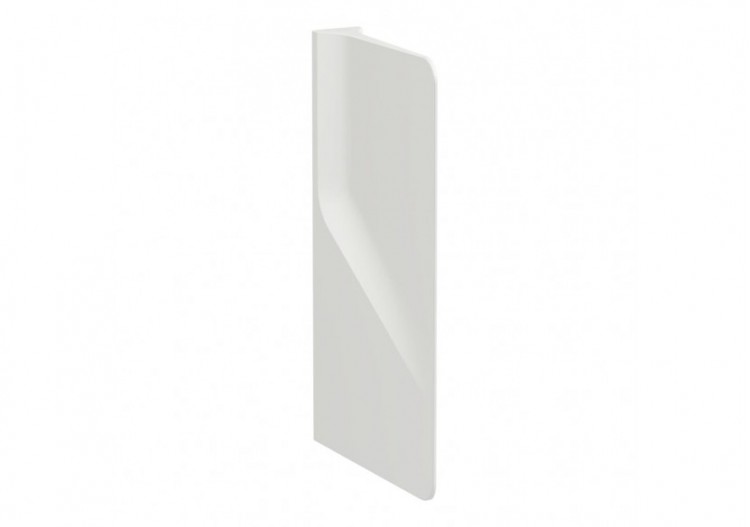 Séparateur d'urinoir Val Noir brillant 370 x 85 x 690 mm - H8472800200001 - Laufen