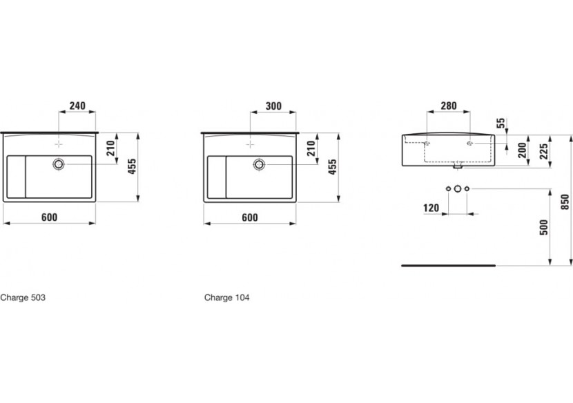 Lavabo pour enfant College Blanc LCC 600 x 455 x 225 mm - H8576004001041 - Laufen