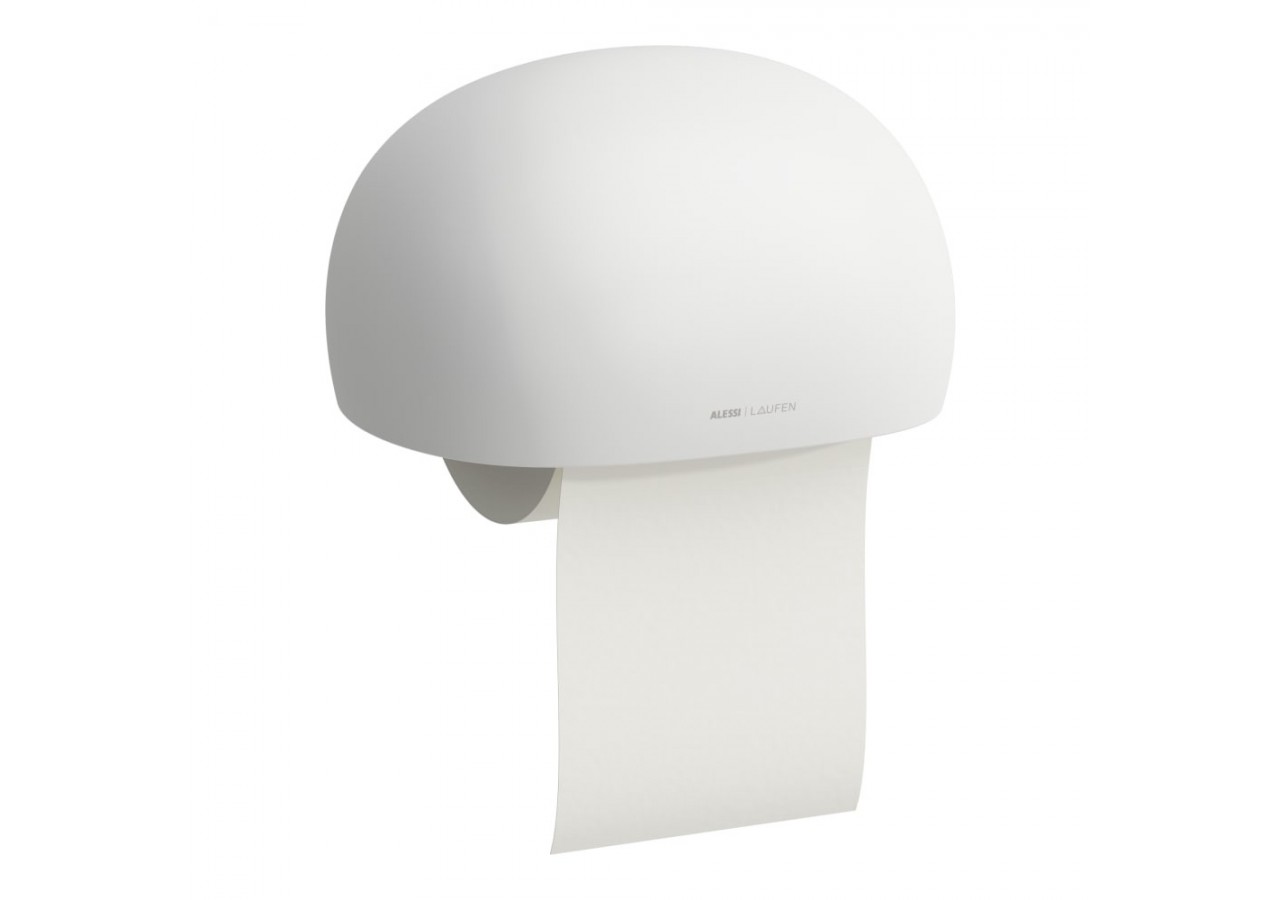 Porte-papier en céramique Alessi Blanc mat - H8709707570001 - Laufen