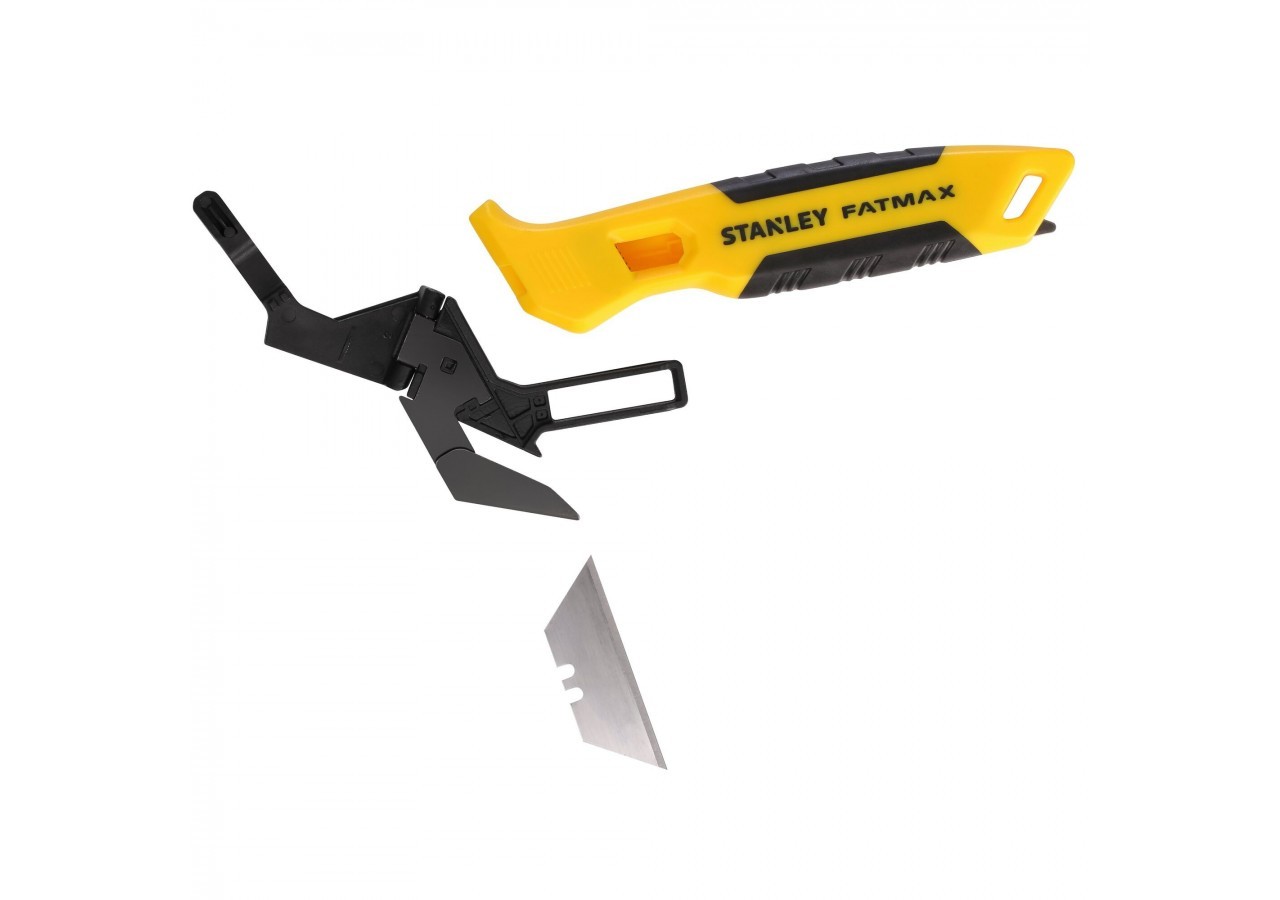 COUTEAU DE SÉCURITÉ BIMATIÈRE À LAME ENCASTRÉE REMPLAÇABLE FATMAX - FMHT10373-0 - Stanley