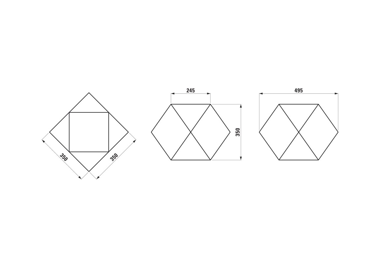 Polyèdre 'Ikos' en céramique Home Blanc - H8777710000001 - Laufen