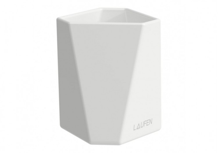 Verre 'Trio' en céramique Home Graphite mat - H8777747580001 - Laufen