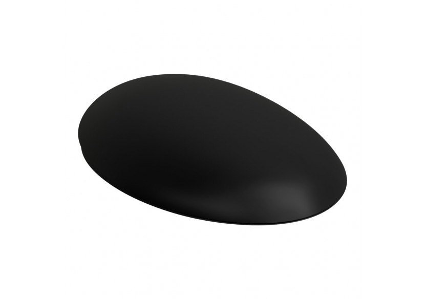 Abattant WC Alessi Noir mat 481 x 350 x 107 mm - H8929717160001 - Laufen