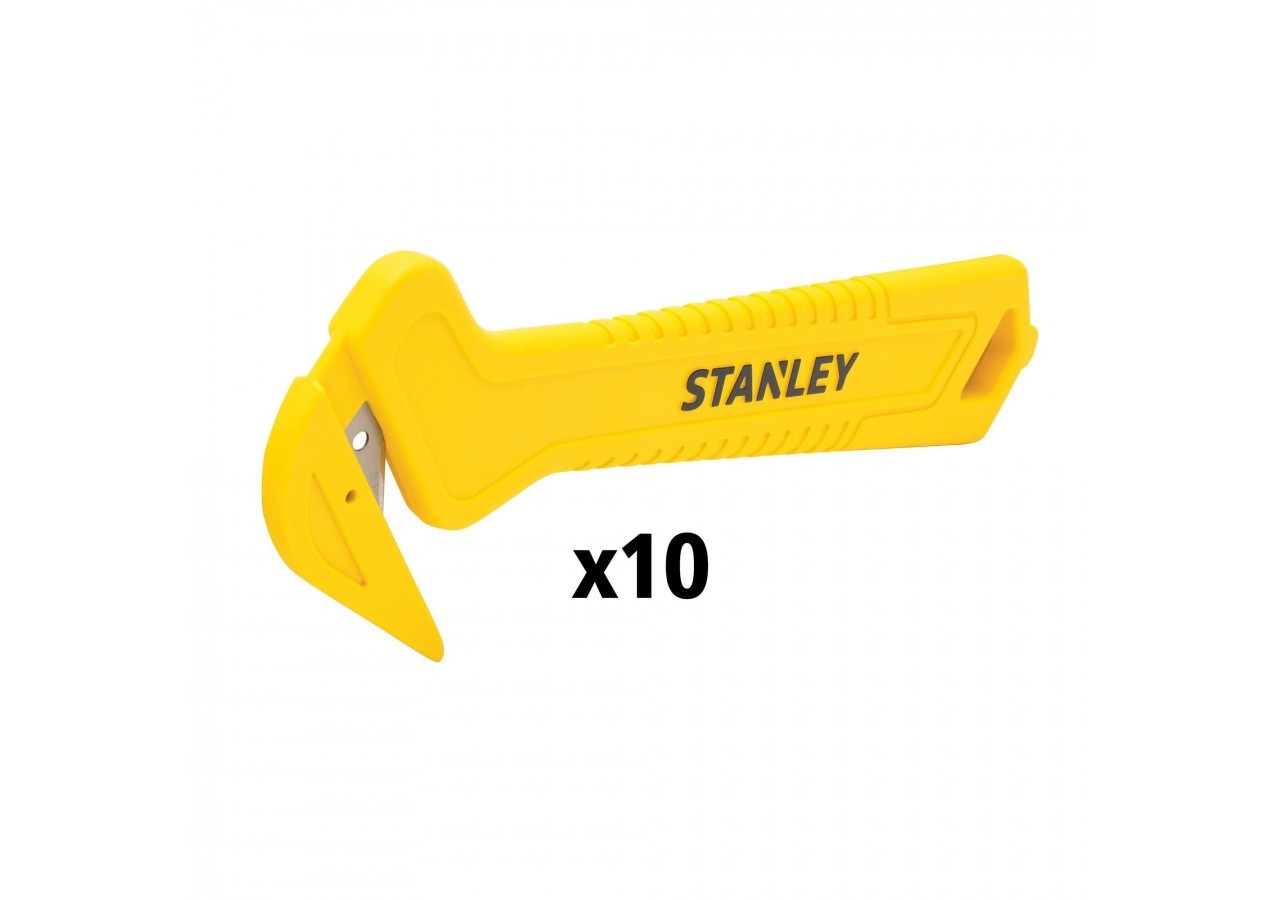 COUTEAU À LAME UNIQUE ENCASTRÉE - SACHET DE 10 PCS - STHT10355-1 - Stanley