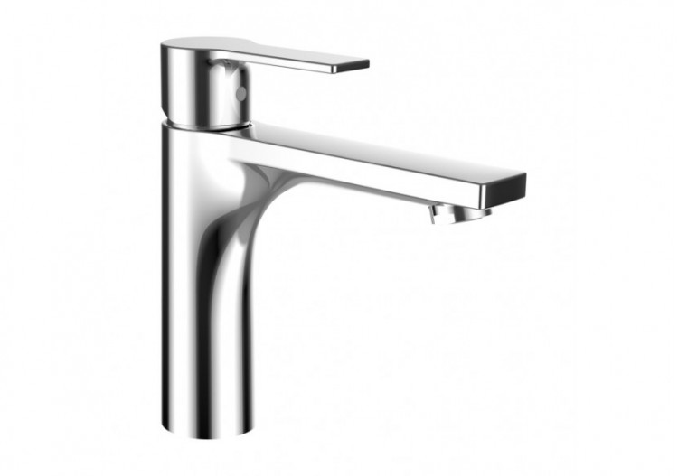 Mitigeur de lavabo Eco+ bec fixe sans vidage Swisstap - HF506104100000 - Laufen