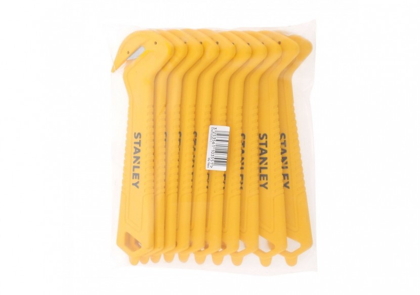 COUTEAU À LAME UNIQUE ENCASTRÉE - SACHET DE 10 PCS - STHT10355-1 - Stanley