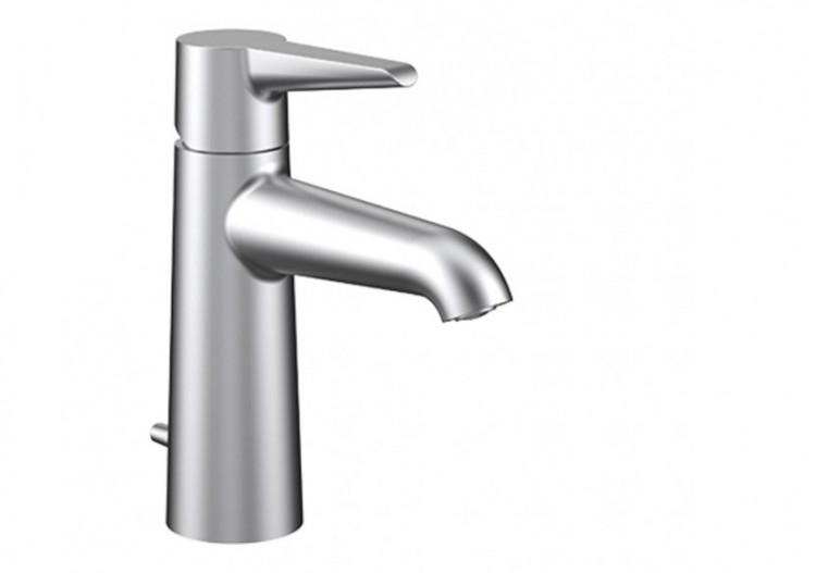 Mitigeur de lavabo cartouche Eco+ bec fixe avec vidage Pure - HF901701423000 - Laufen