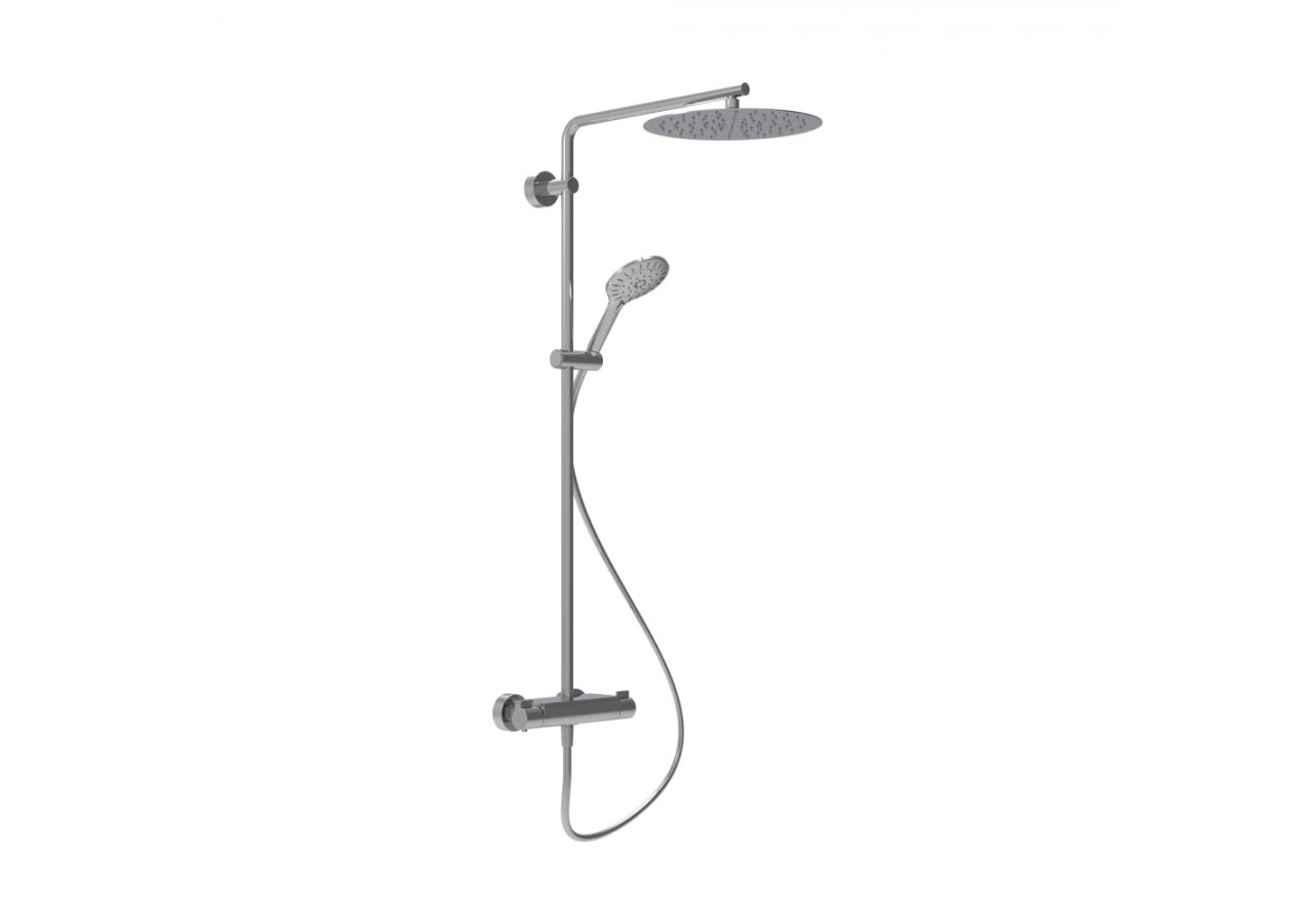 Colonne de douche thermostatique Twin - HF905452100630 - Laufen