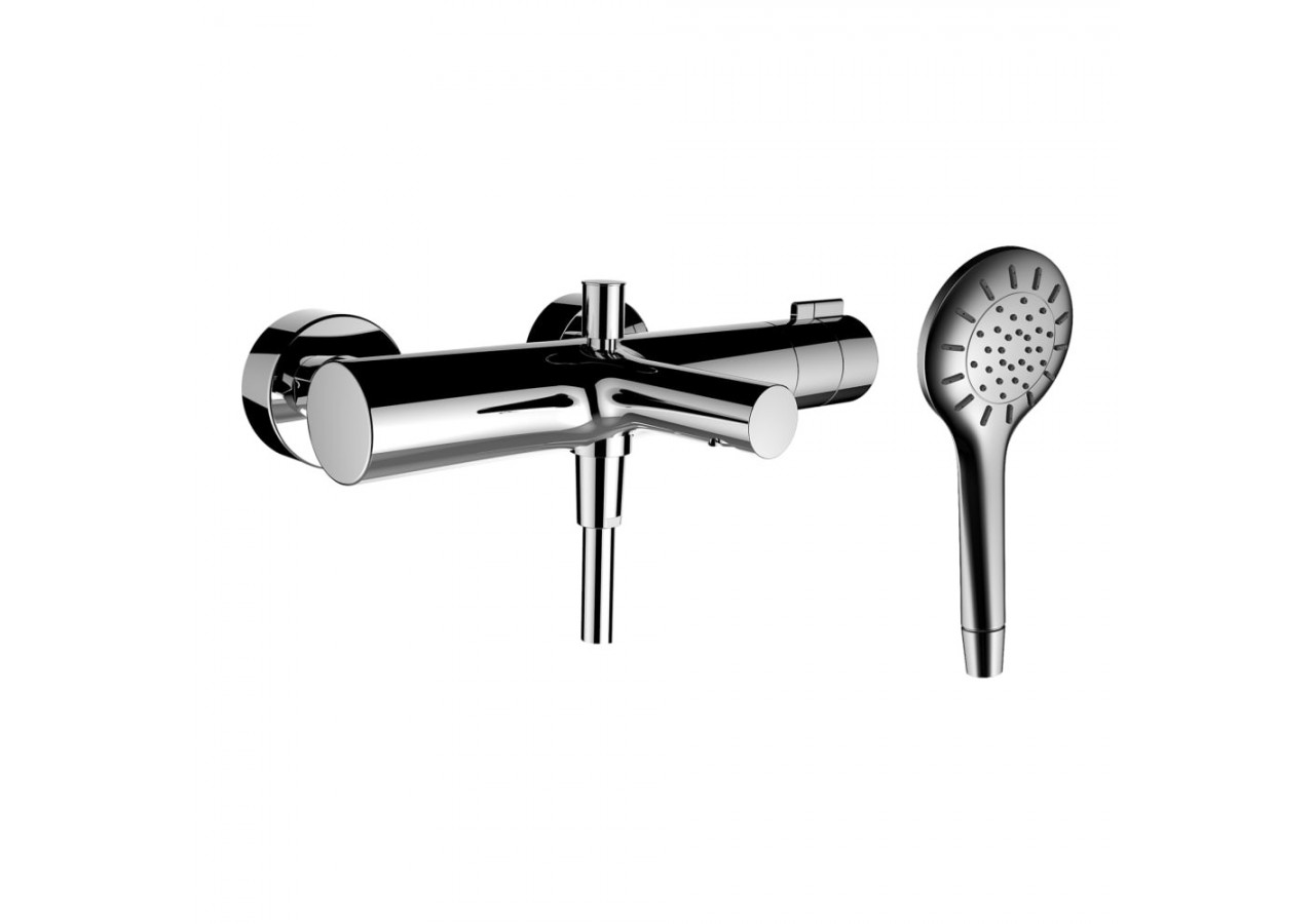 Mitigeur bain-douche thermostatique mural Twin - HF905461100600 - Laufen