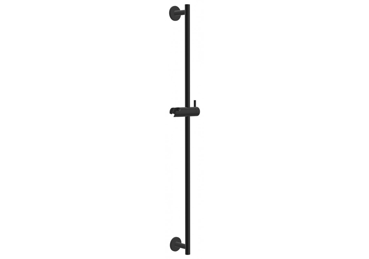 Barre de douche coulissante Techno 18 fixe noir mat - A717.TL.000.07N - Nikles