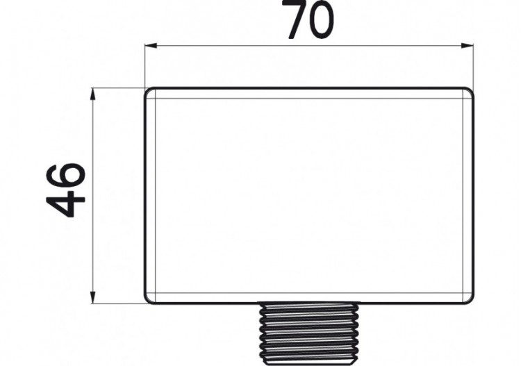Coude mural Pure 1/2″ - 298705N - Nikles 2