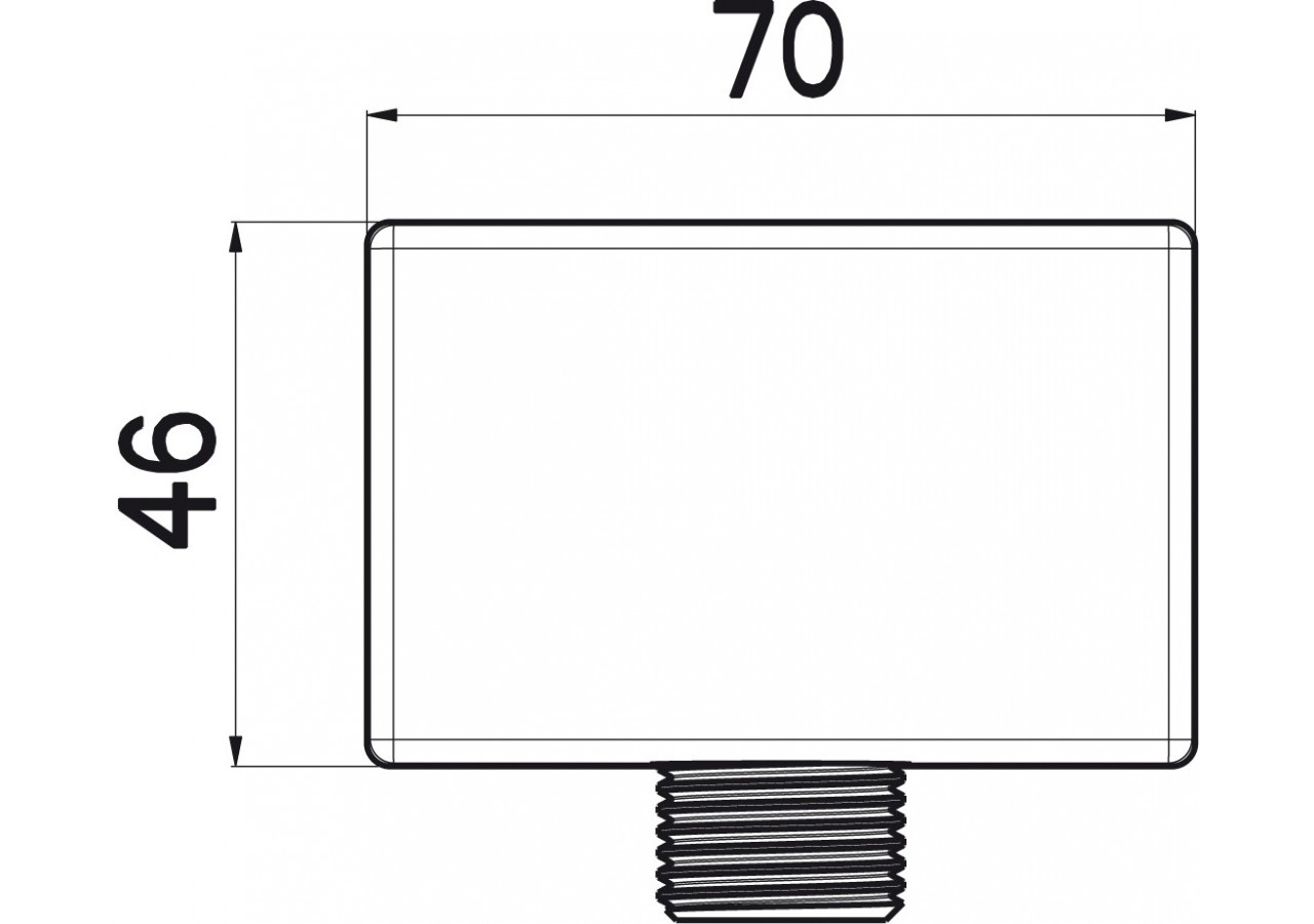 Coude mural Pure 1/2″ - 298705N - Nikles