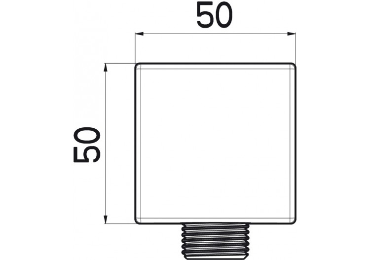 Coude mural Quadro 1/2″ - 298805N - Nikles 2