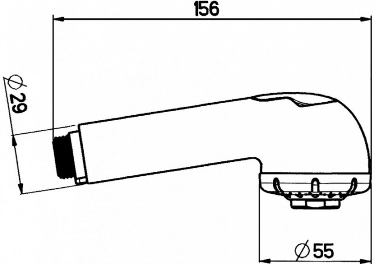 Douchette de cuisine jolly - 2905N - Nikles 2