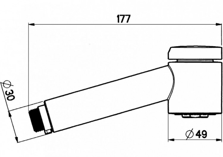 Douchette de cuisine Techno - 6955N - Nikles 2