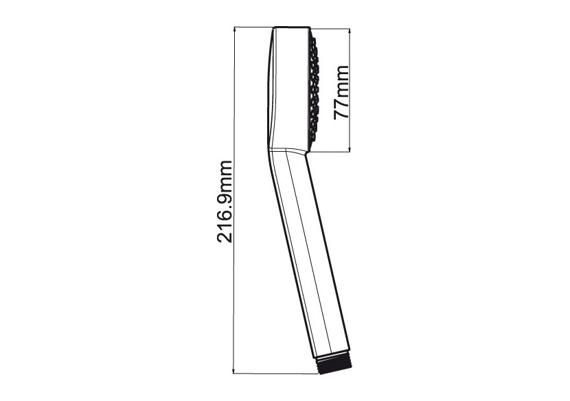 Douchette Fresh 75 2s jet - D0105QMF - Nikles