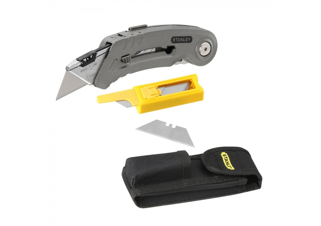 COUTEAU DE POCHE MULTI-LAMES QUICKSLIDE SPORT - 0-10-813 - Stanley