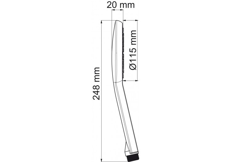Douchette Pearl cercle 105 Airdrop© - B2505N - Nikles 2