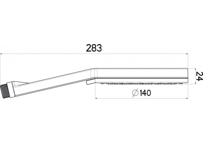 Douchette Pure 140 Duo Airdrop© - A1805QDN - Nikles