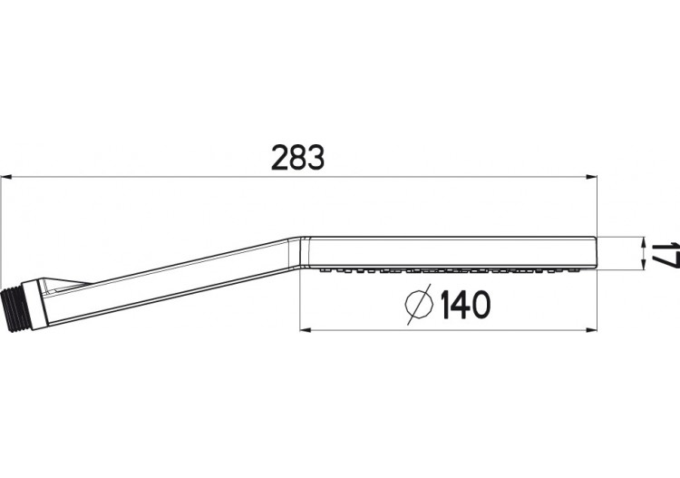 Douchette Pure 140 Uno Airdrop© - A1805N - Nikles 2