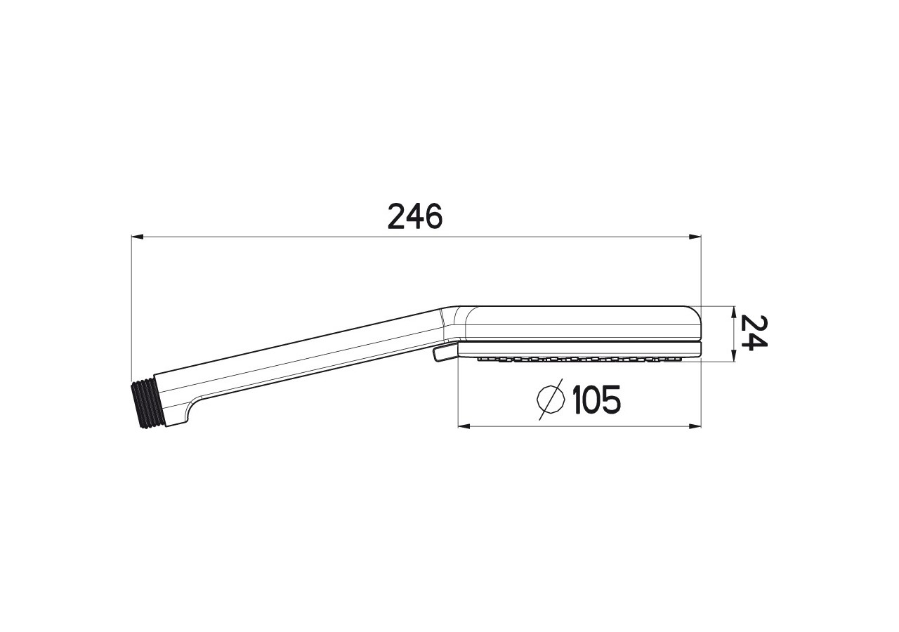 Douchette Pure soft 105 Duo Airdrop© - B1705QDN - Nikles