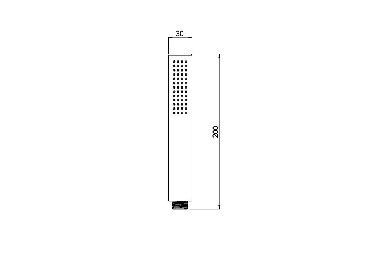 Douchette stick mini Pure - BS0305N - Nikles