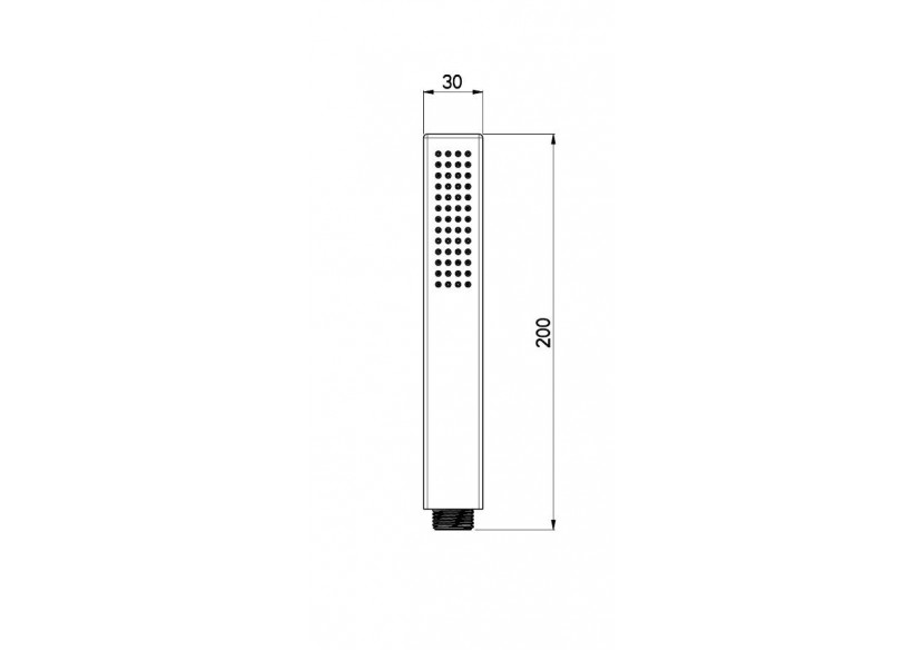 Douchette stick mini Pure - BS0305N - Nikles