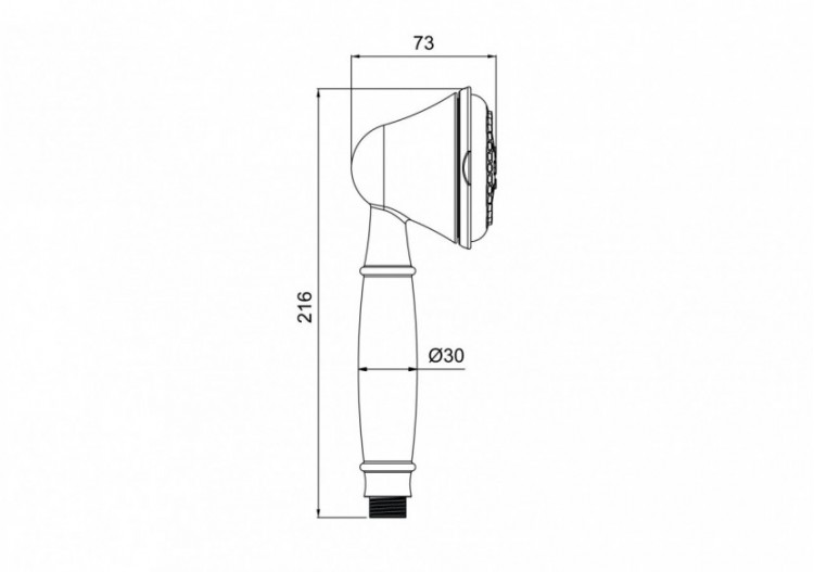 Douchette Tulipa 75 3s - A0605QMN - Nikles 2