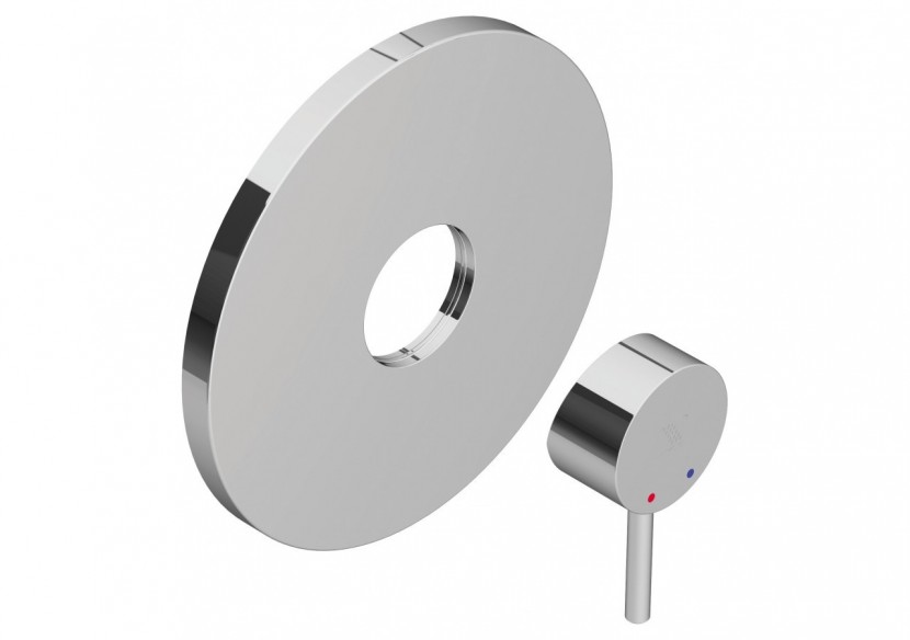 Kit de montage pour robinet de douche encastré Architect 1 voie - FCU.01.501.05N - Nikles