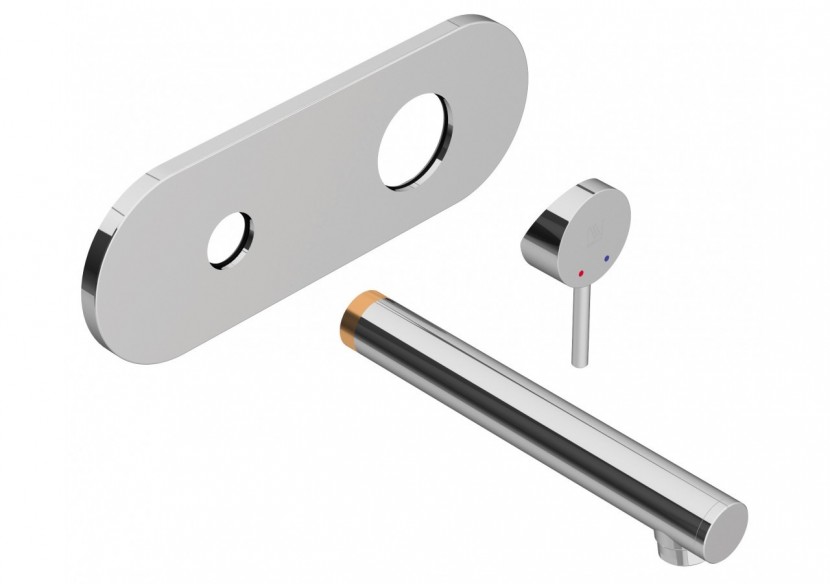 Kit de montage pour robinet de lavabo encastré Architect chrome - FBC.01.501.05N - Nikles