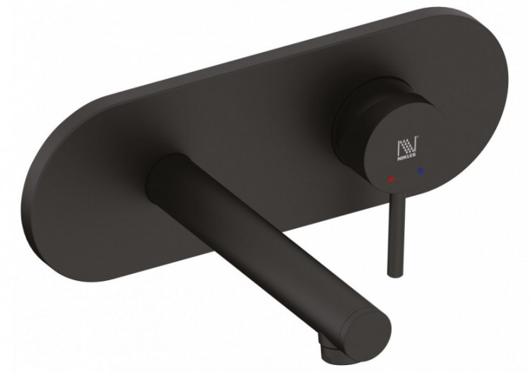 Kit de montage pour robinet de lavabo encastré Architect noir mat - FBC.01.501.07N - Nikles