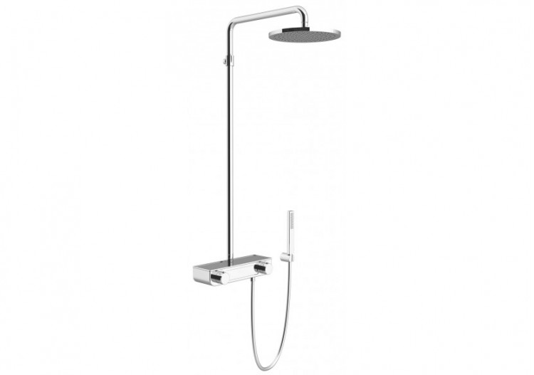 Kit système tablet 2 voies chrome - B72.62.001.431.05N - Nikles