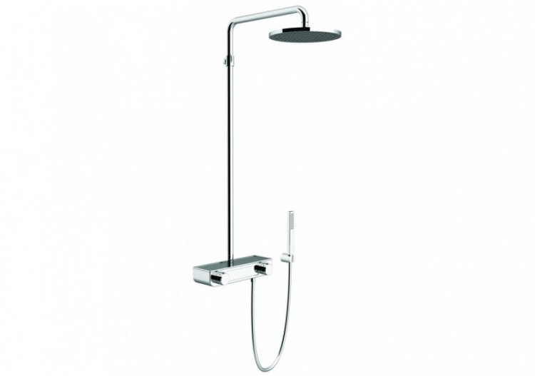 Kit système tablet 2 voies chrome - B72.62.001.431.05N - Nikles 2