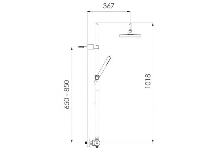 Kit système thermostatique style - A72TH.62.53D.05N - Nikles 2