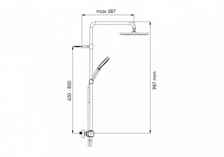Kit système thermostatique Techno 90 - A45TH.62.53D.05N - Nikles 2
