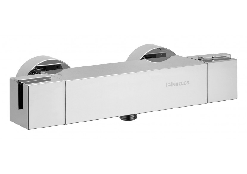 Mitigeur thermostatique Pure 1 voie chrome - A53RU.TH1.001.05N - Nikles Mitigeur thermostatique Pure 1 voie chrome - A53RU.TH1.001.05N - Nikles