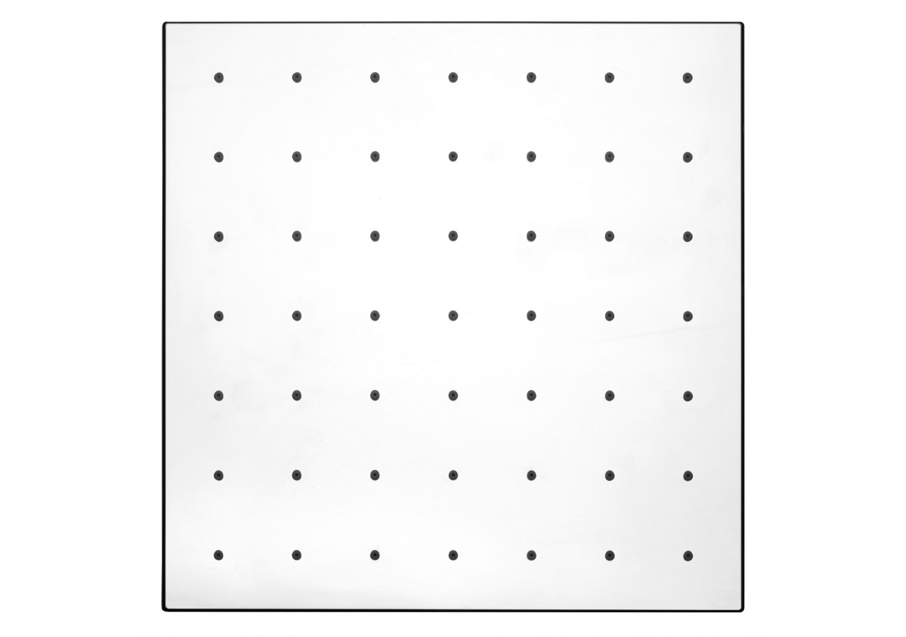 Pomme de douche carrée 250 dropless - DE0205N - Nikles