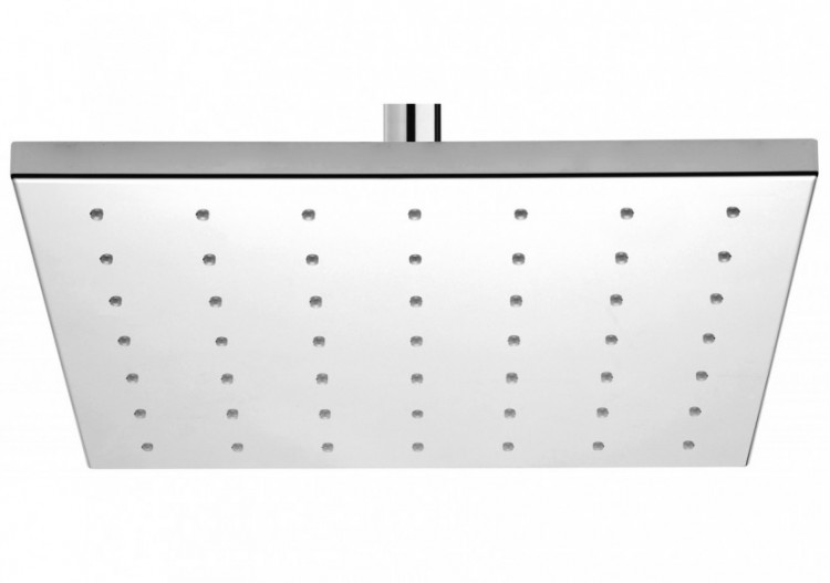 Pomme de douche carrée 250 dropless éco chrome - DE0205EN - Nikles
