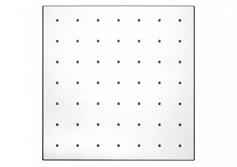 Pomme de douche carrée 250 dropless éco chrome - DE0205EN - Nikles